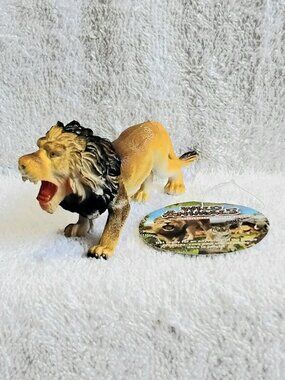 4/$20 High Quality Large 5 1/2" Long Wild Animals Lion BNWT!!